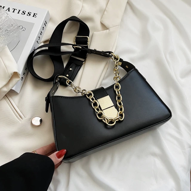 Lucho Women's Leather Handbag With Chain