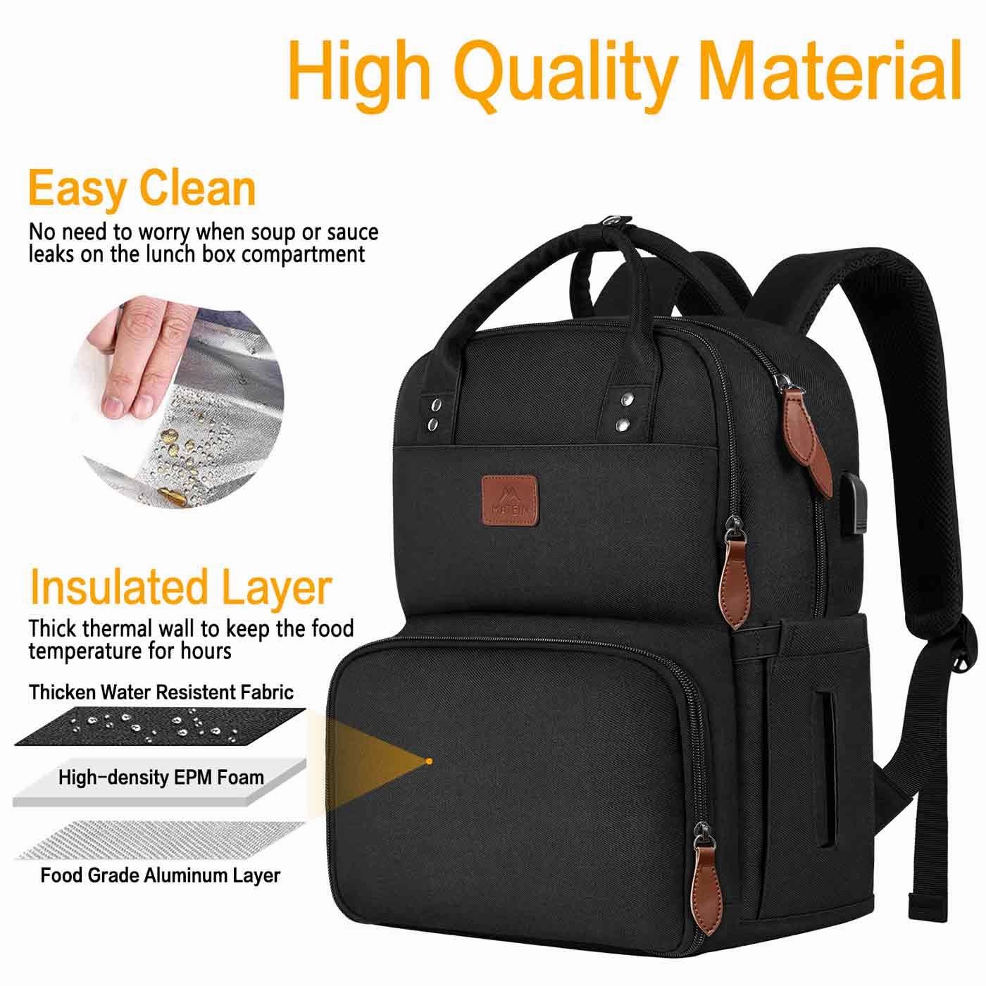 Lunchbox Backpack (3 Colors)