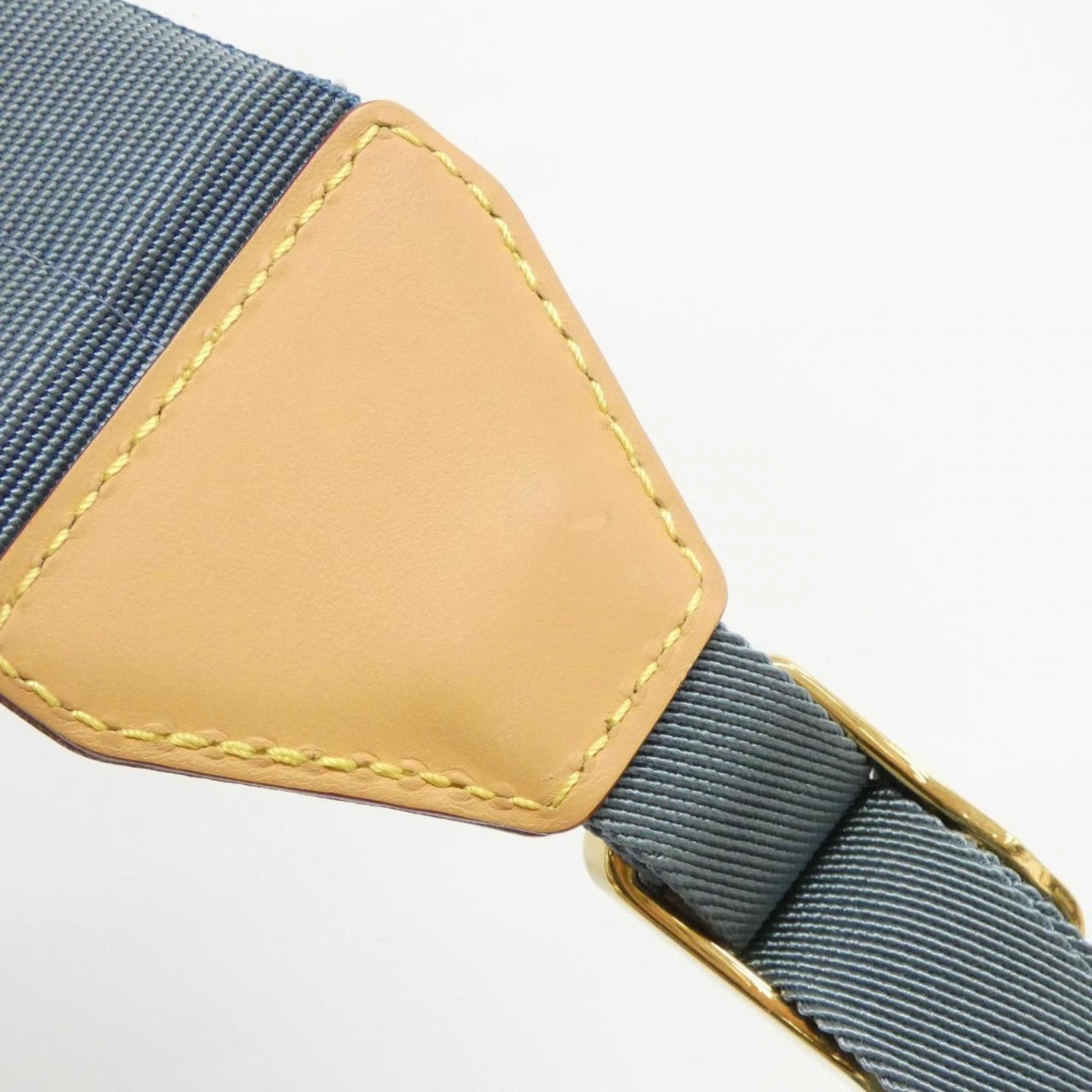 Luxurious Multicolour Canvas Backpack with Dust Bag