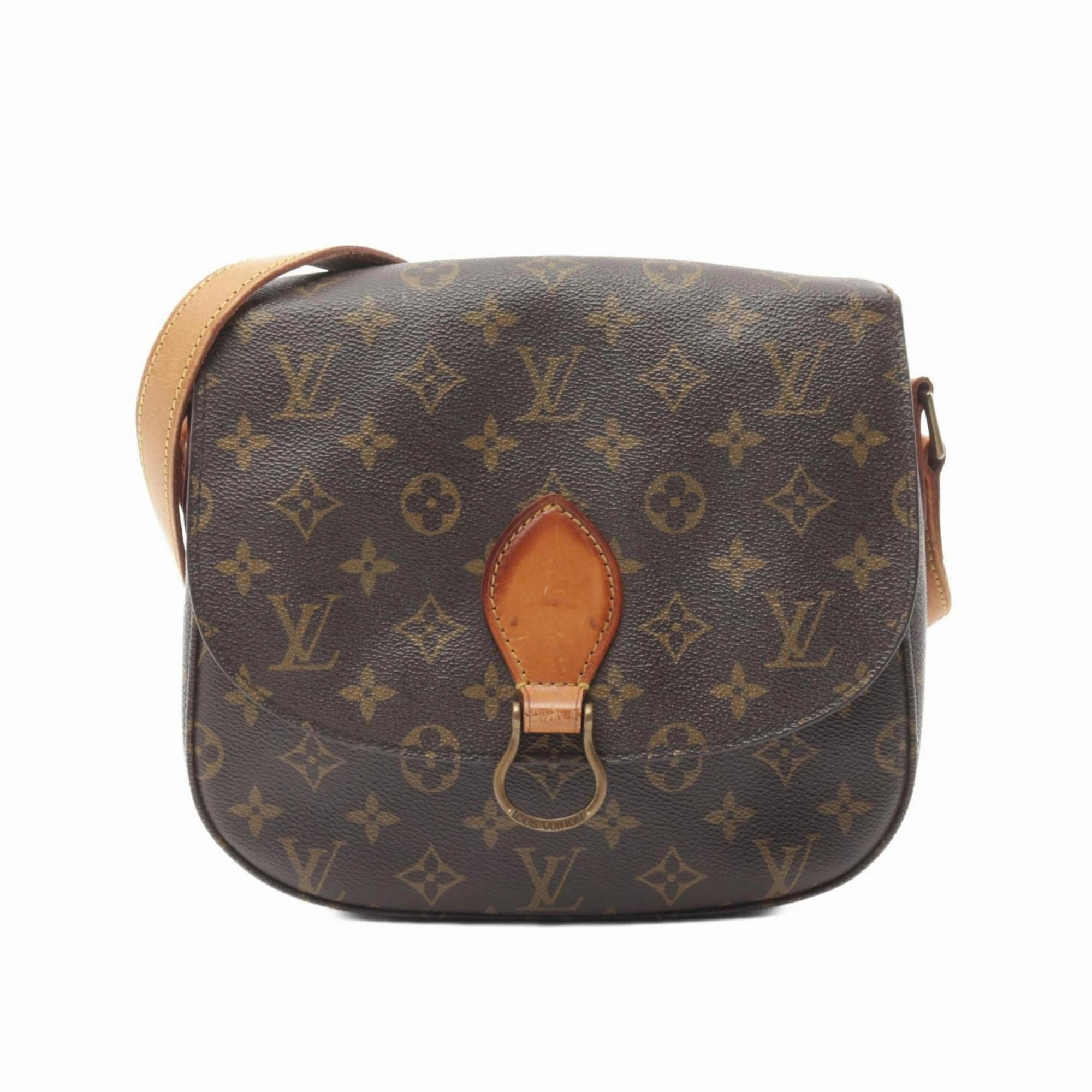 Luxury Canvas Shoulder Bag with Adjustable Strap