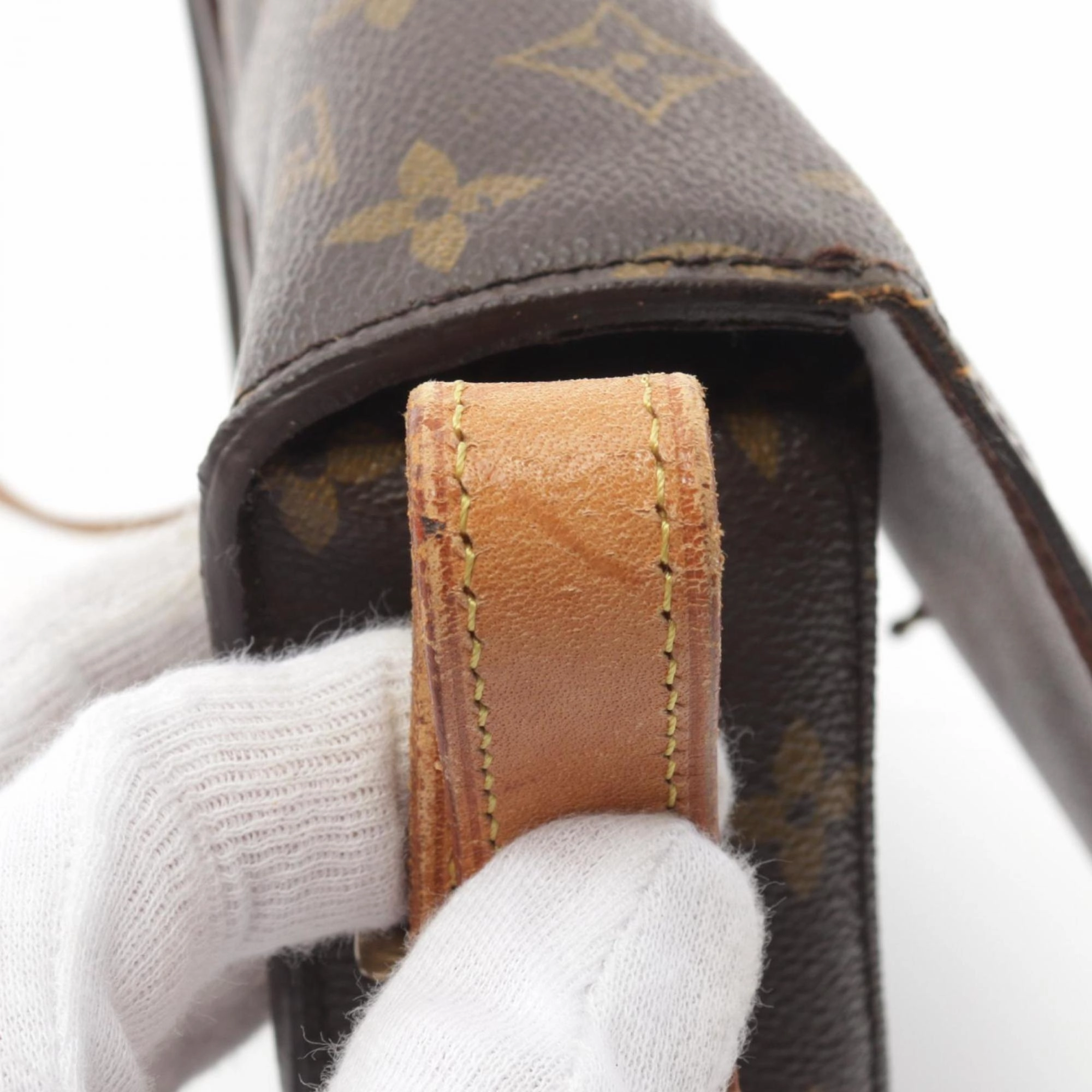 Luxury Canvas Shoulder Bag with Adjustable Strap