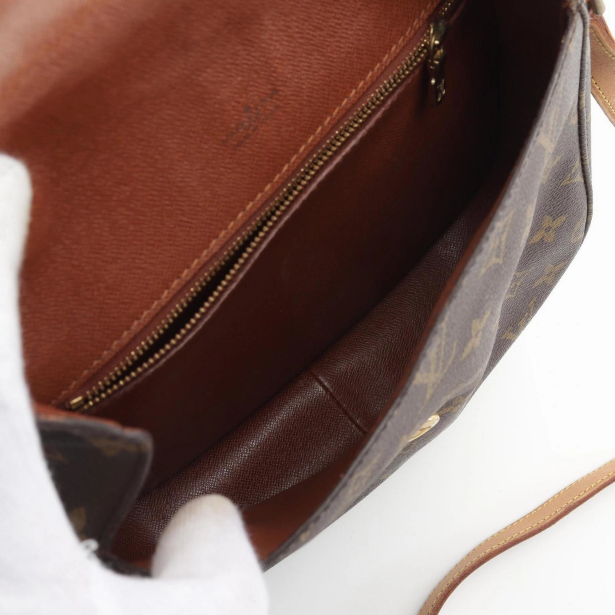 Luxury Canvas Shoulder Bag with Adjustable Strap