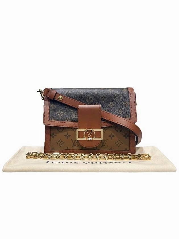 M45958 Monogram Reverse Dauphine MM Shoulder Bag