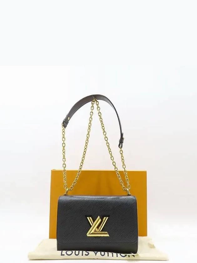 M54804 Black Epi Twist MM Turn Lock Chain Shoulder Bag