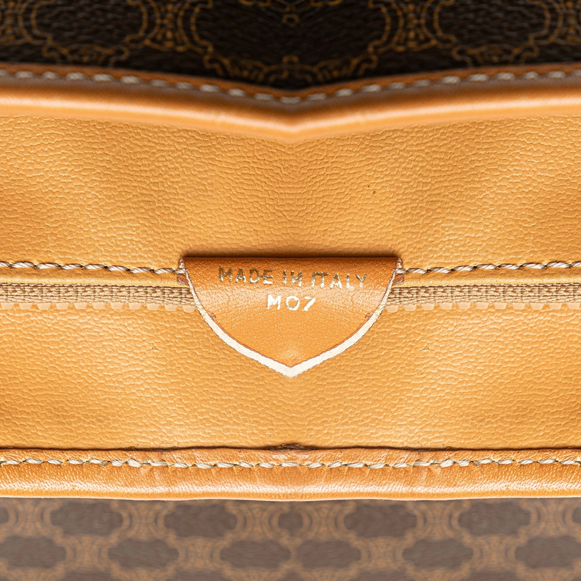 Macadam Coated Canvas Flap Crossbody