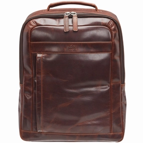 Mancini Buffalo Backpack with Dual Compartments for 15.6 Laptop