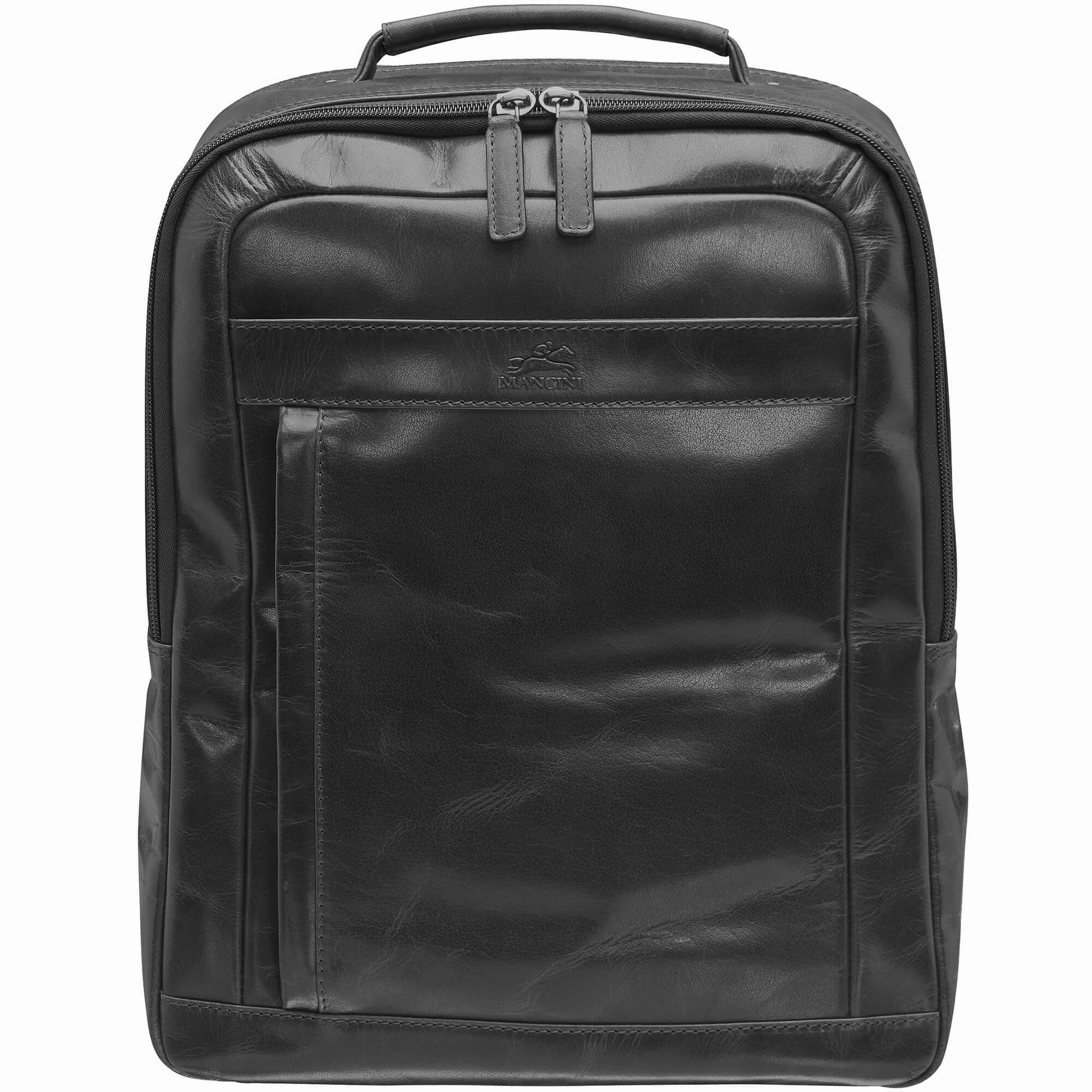 Mancini Buffalo Backpack with Dual Compartments for 15.6 Laptop
