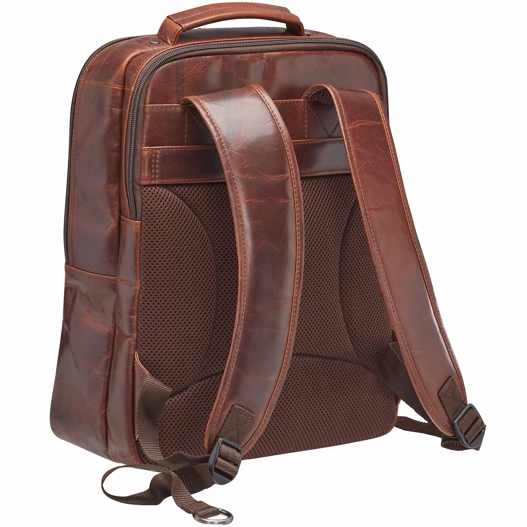 Mancini Buffalo Backpack with Dual Compartments for 15.6 Laptop