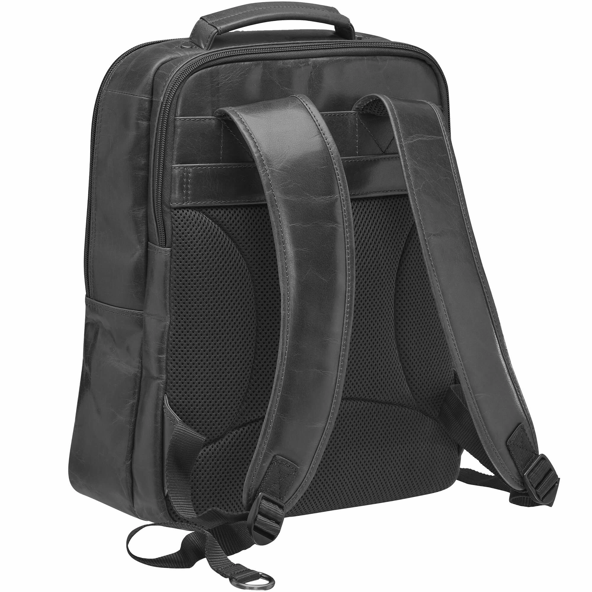 Mancini Buffalo Backpack with Dual Compartments for 15.6 Laptop