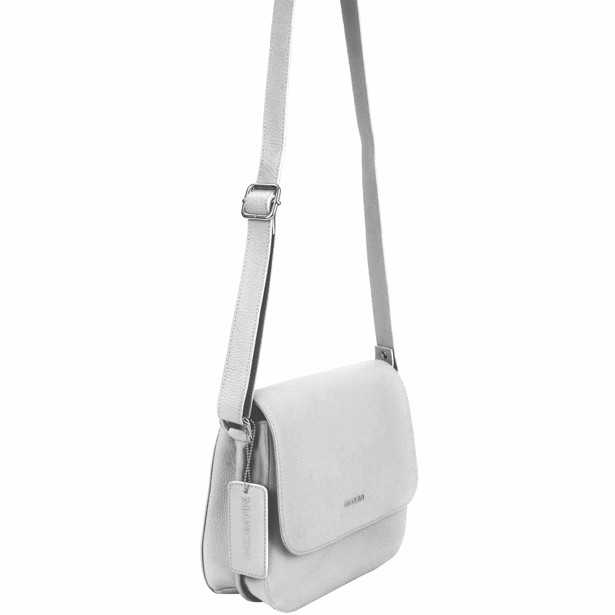 Mancini Pebbled Alison Crossbody Handbag