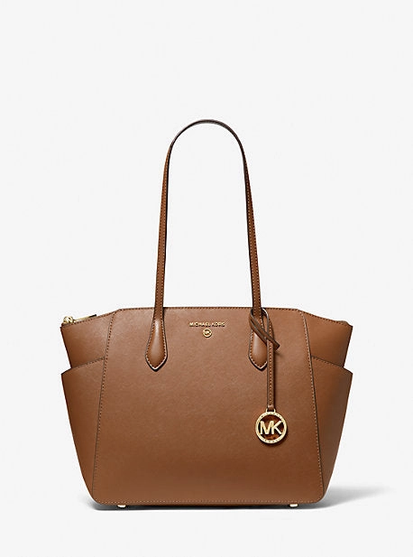 Marilyn Medium Saffiano Leather Tote Bag