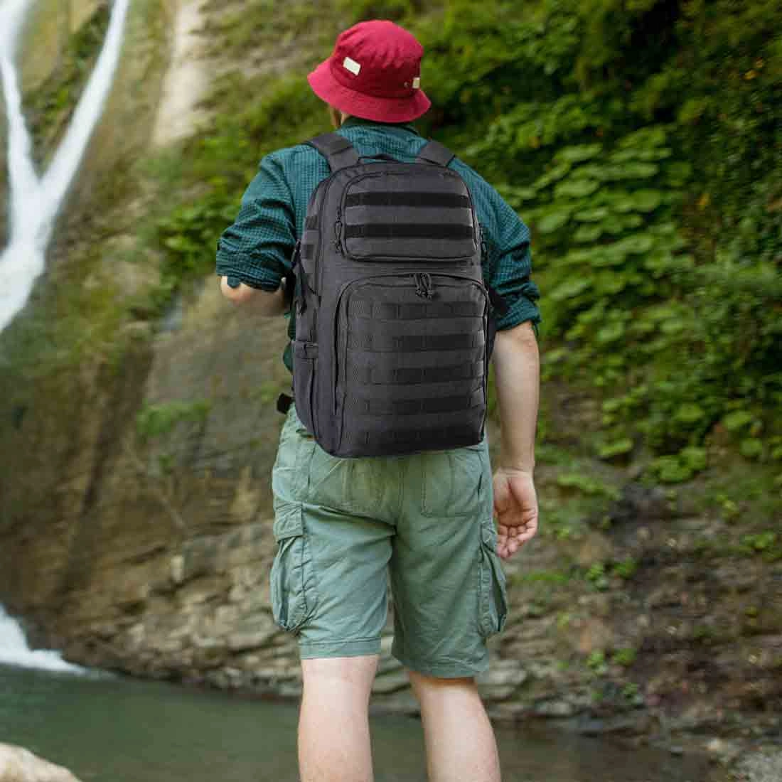 MATEIN Black Tactical Backpack