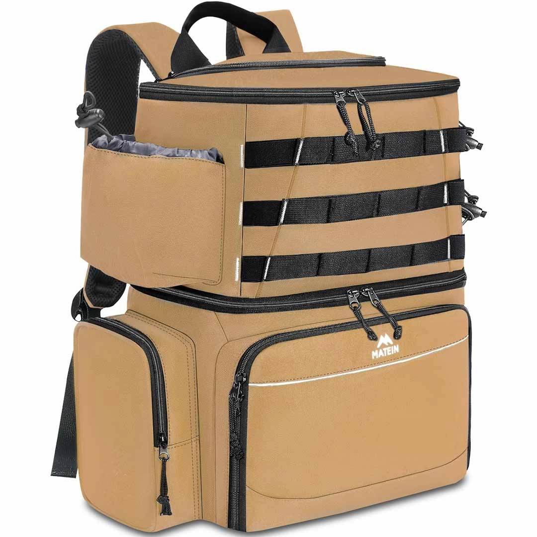 MATEIN Fishing Tackle Box Backpack with Cooler