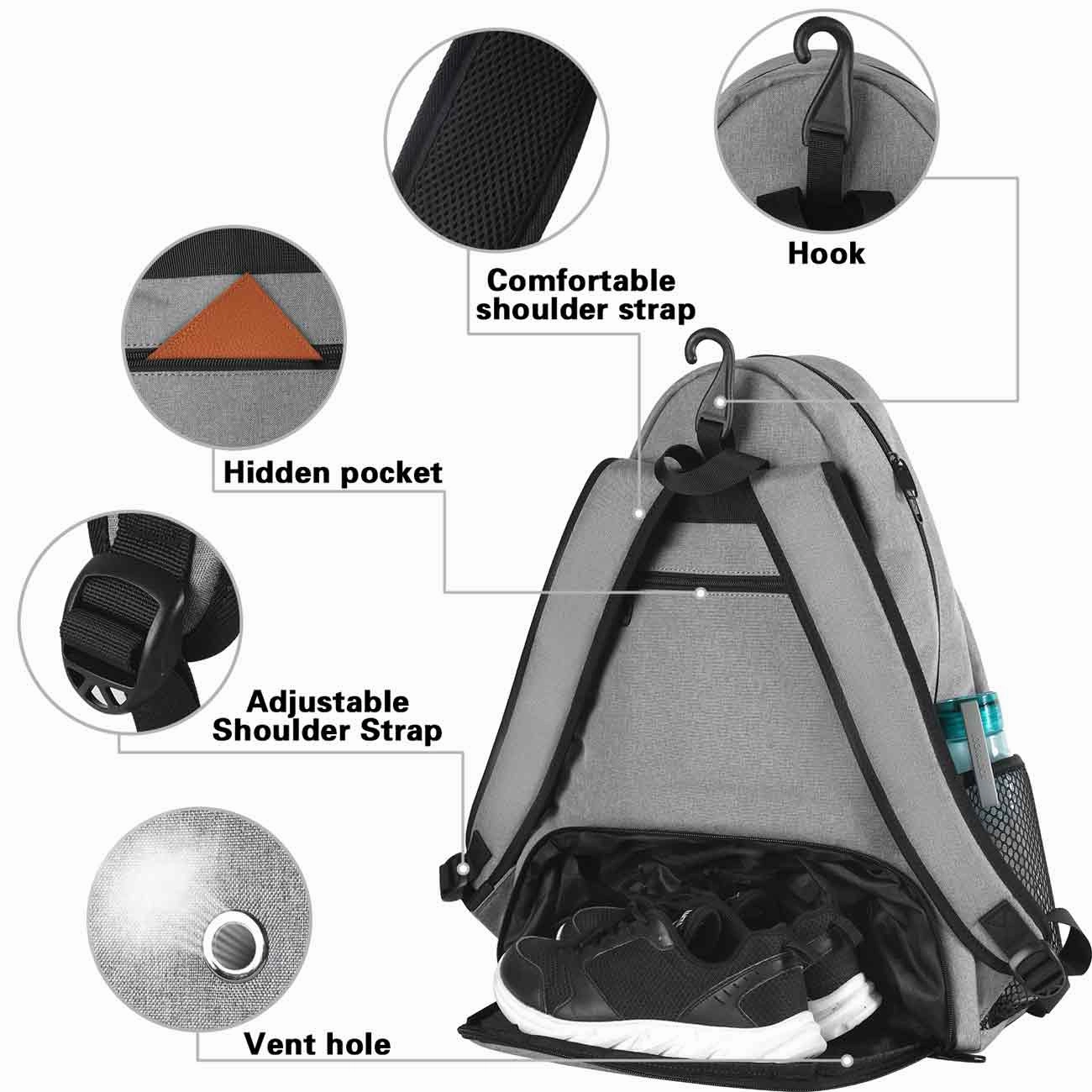 MATEIN Tennis Backpack