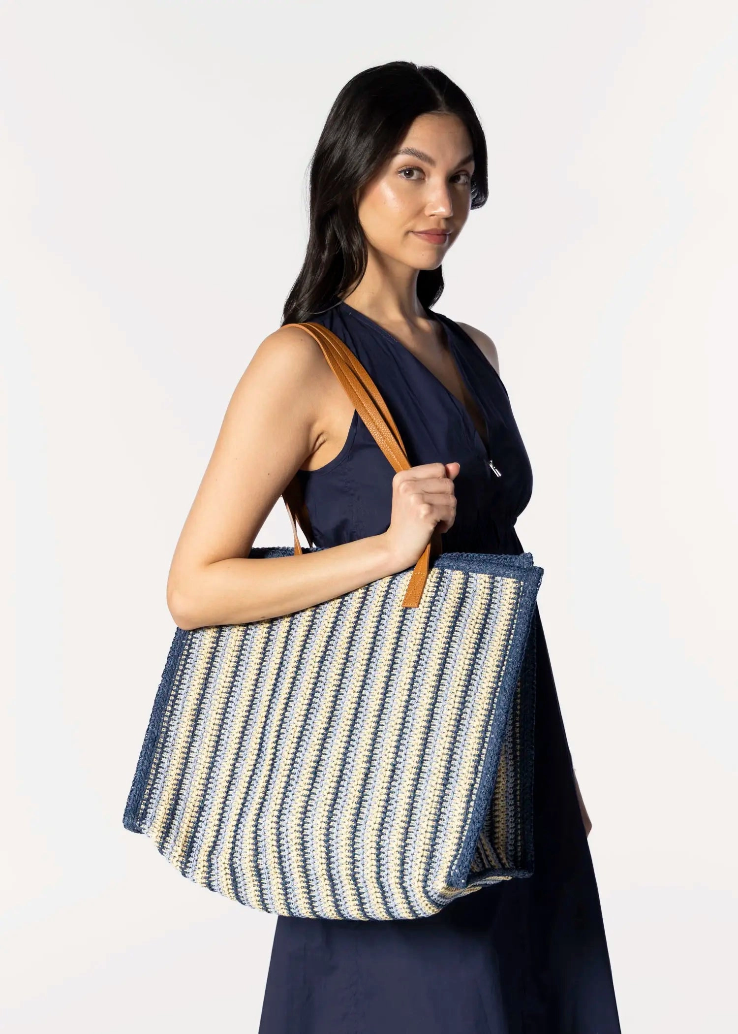 Maya Straw Tote