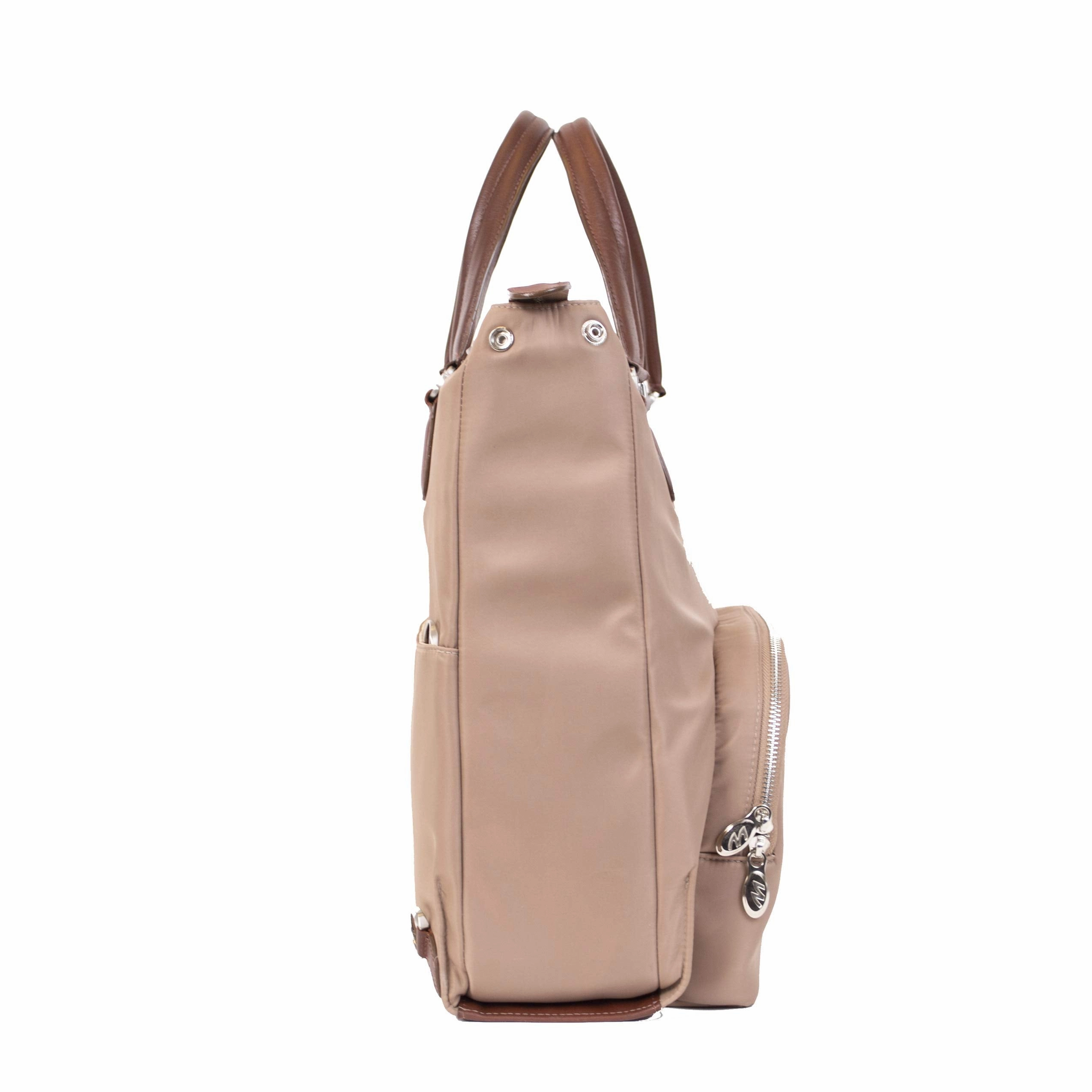 McKlein USA N Series Sofia 3-In-1 Nylon Ladies' Convertible Backpack Tote
