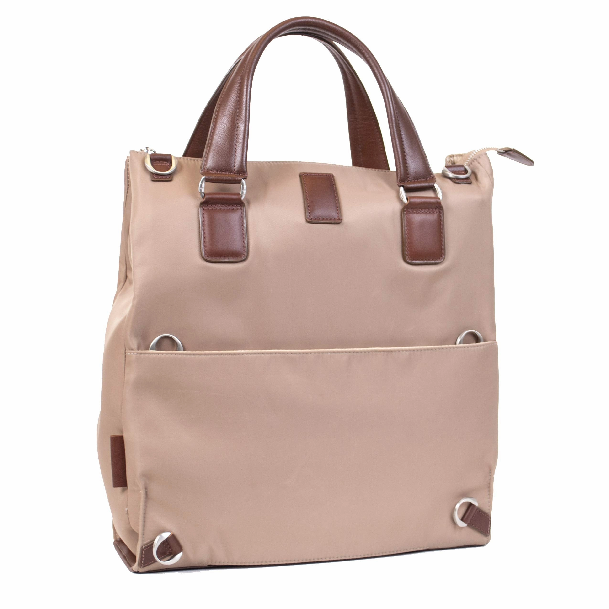 McKlein USA N Series Sofia 3-In-1 Nylon Ladies' Convertible Backpack Tote
