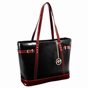 McKlein USA Serafina Leather Ladies' Tote with Tablet Pocket