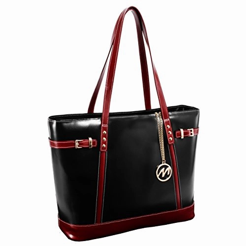 McKlein USA Serafina Leather Ladies' Tote with Tablet Pocket