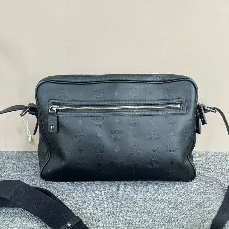 MCM Vintage Crossbody Bag Black