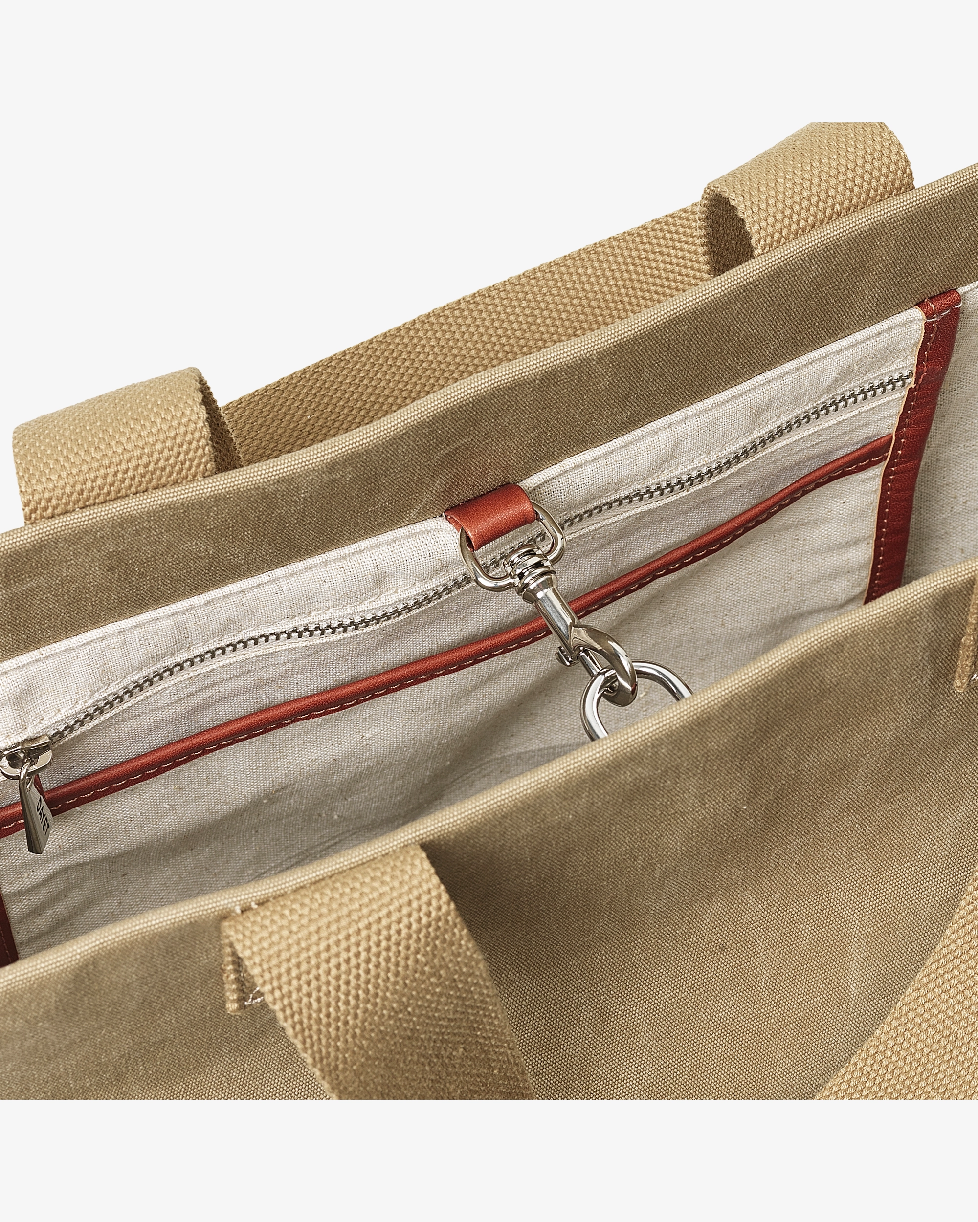 Medium Cotton Canvas Crossbody Bag