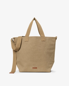 Medium Cotton Canvas Crossbody Bag