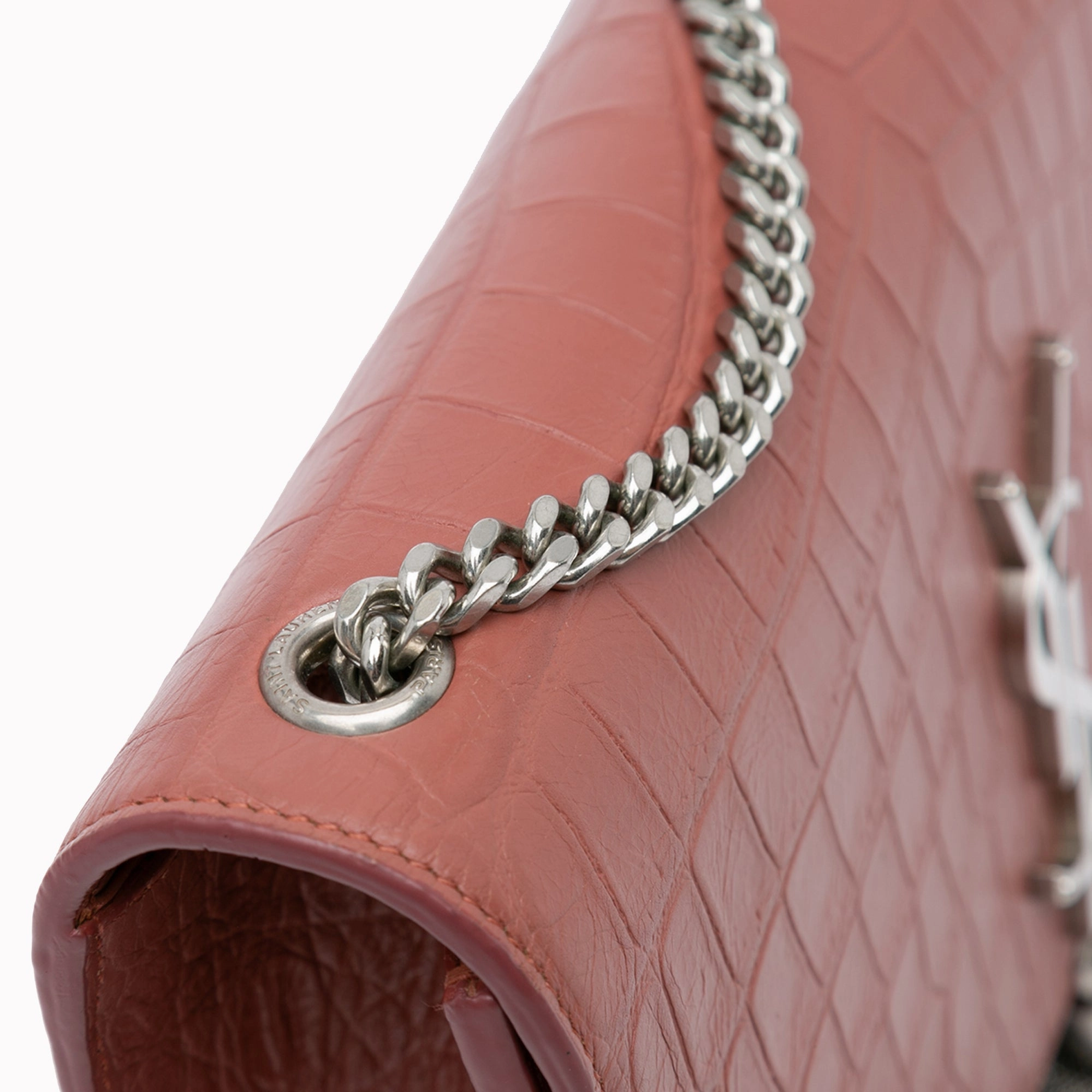 Medium Embossed Kate Tassel Crossbody