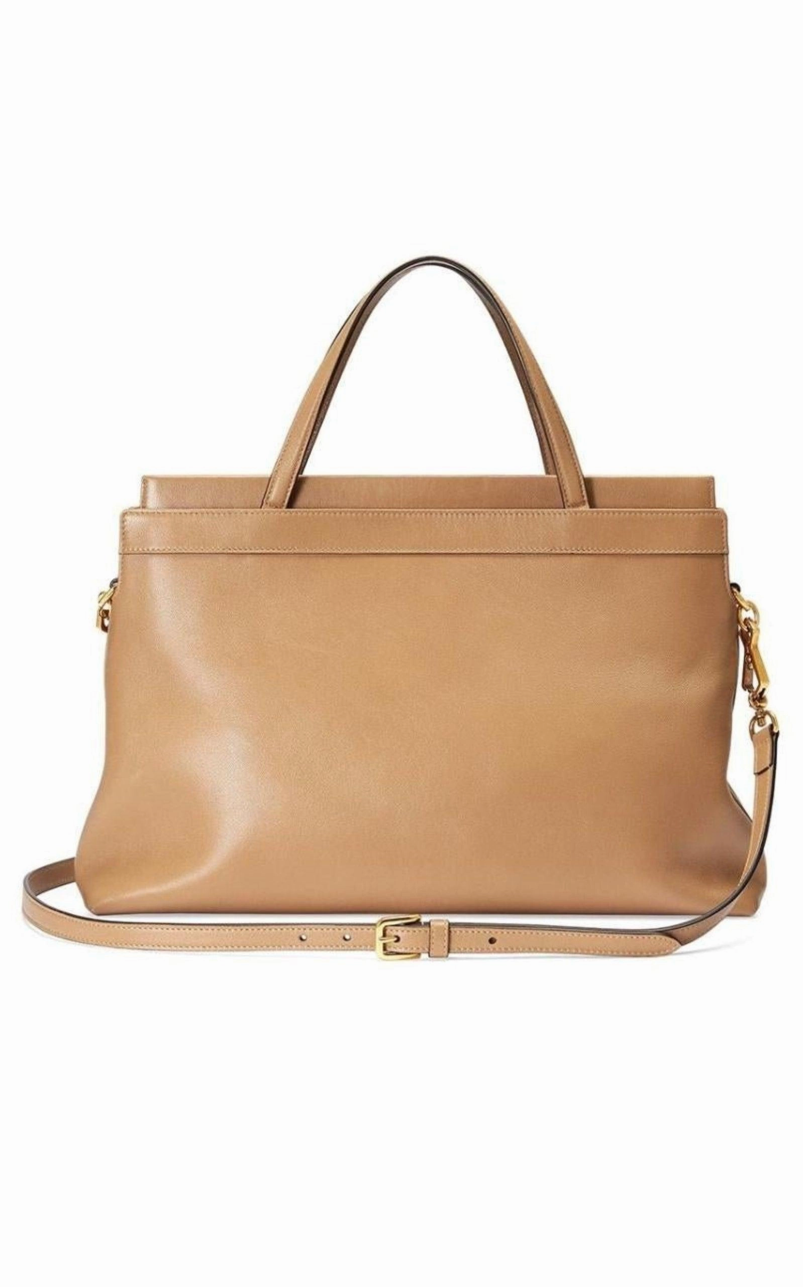 Medium Leather Tote Bag