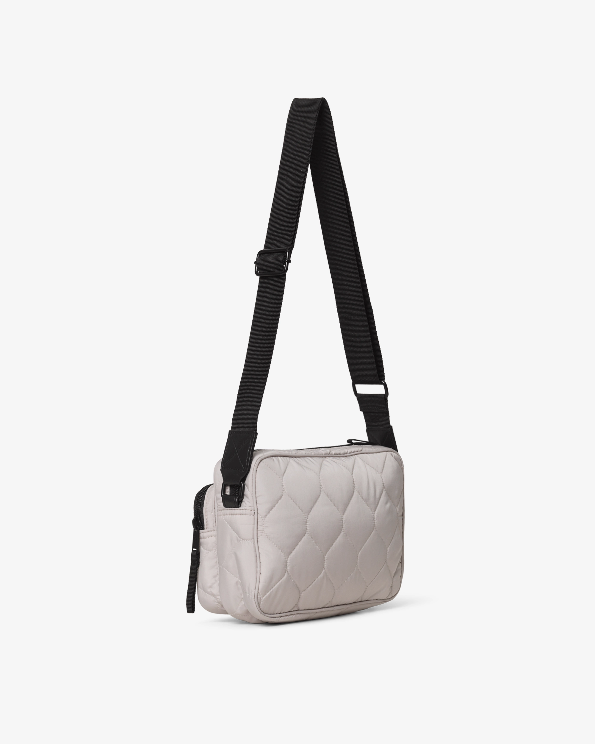 Medium Petal Quilted Crossbody Shoulder Bag