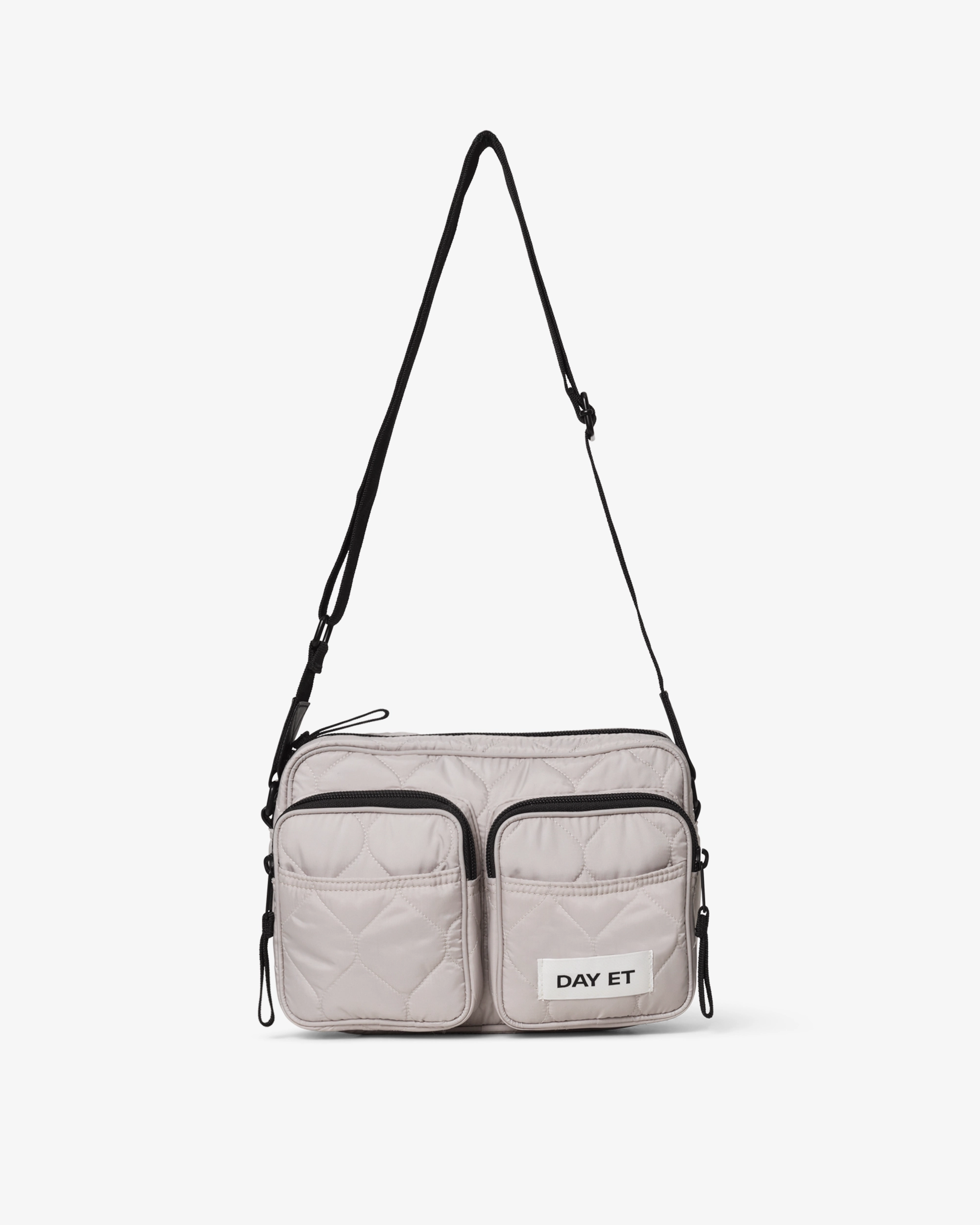 Medium Petal Quilted Crossbody Shoulder Bag