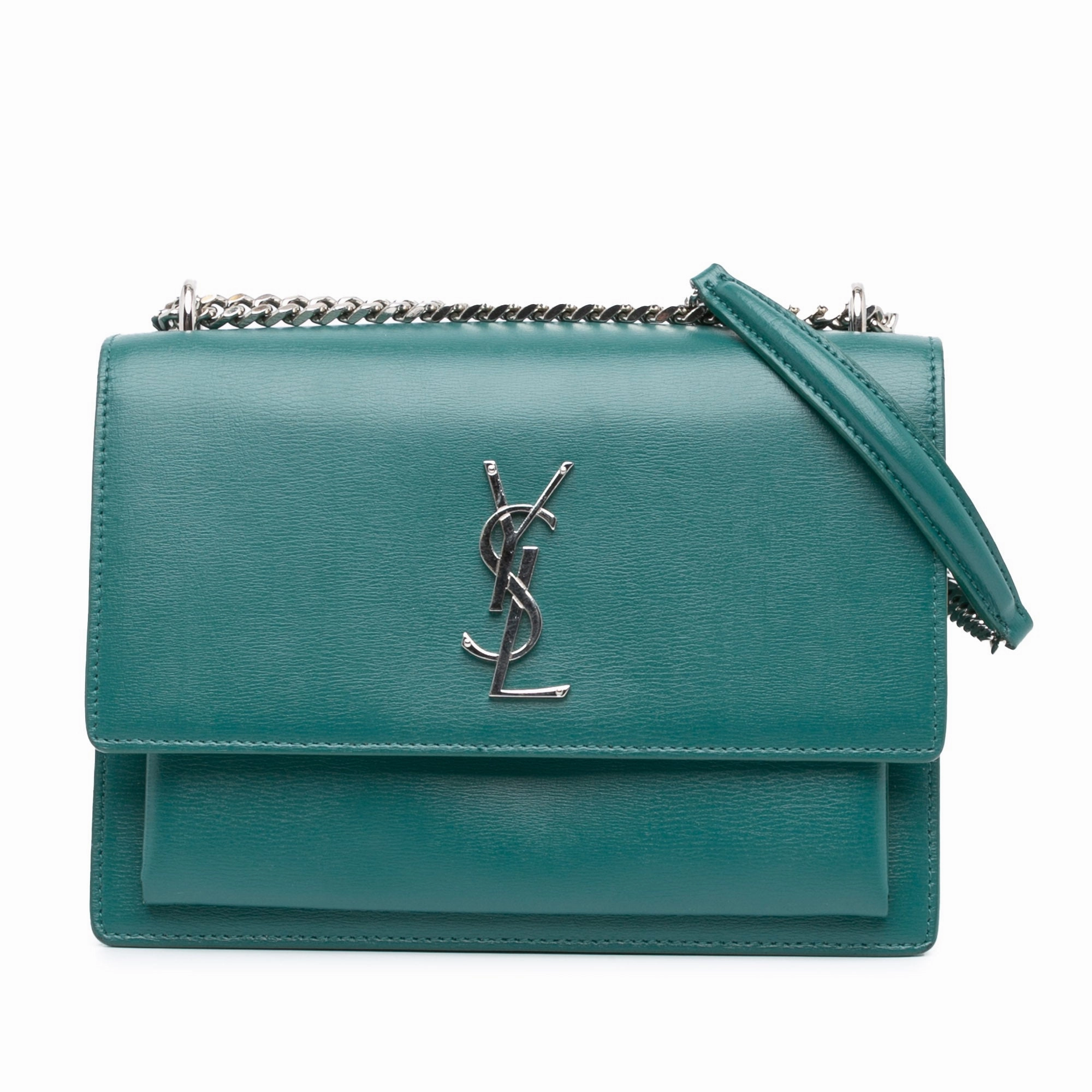 Medium Smooth Calfskin Sunset Shoulder Bag