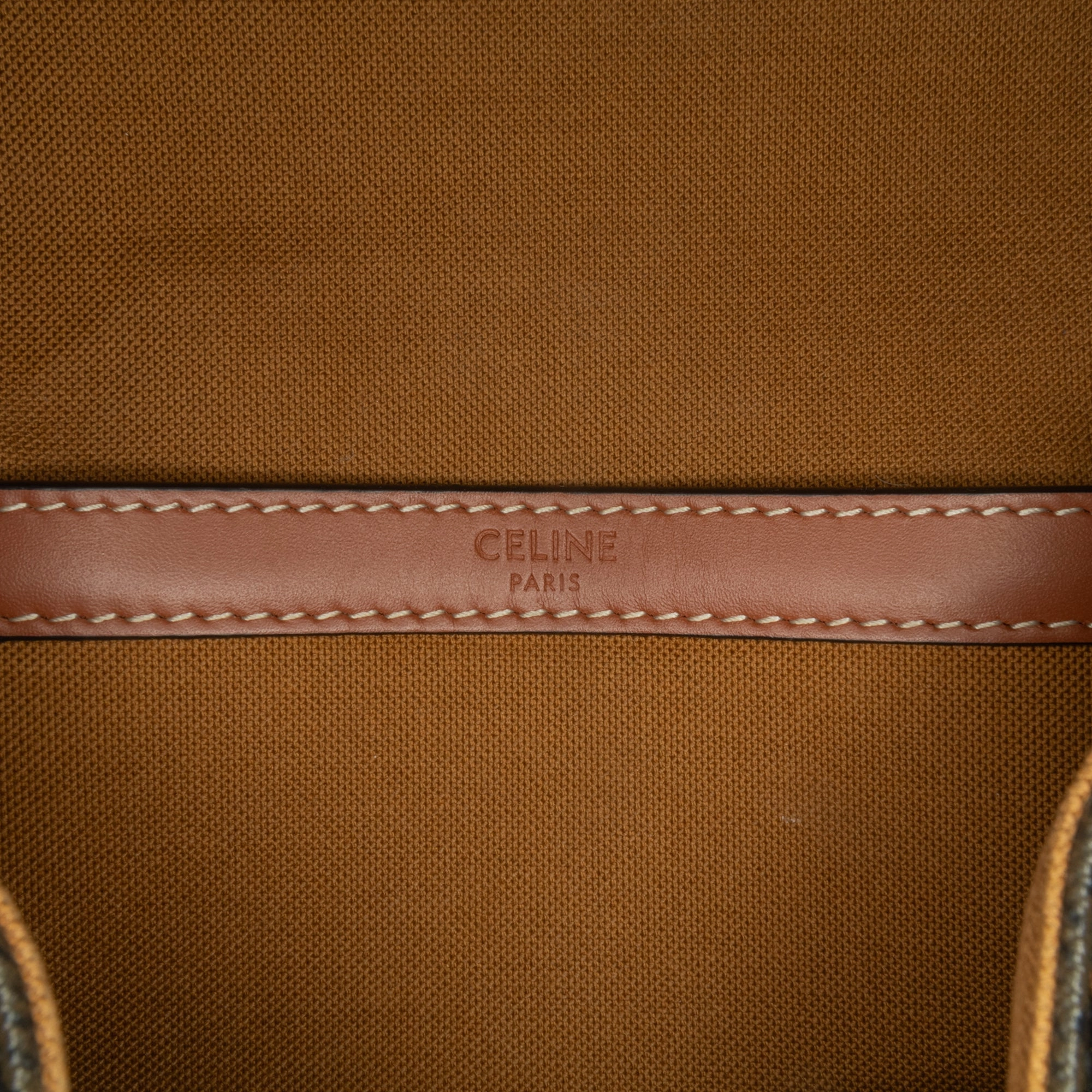 Medium Triomphe Coated Canvas Folco Crossbody