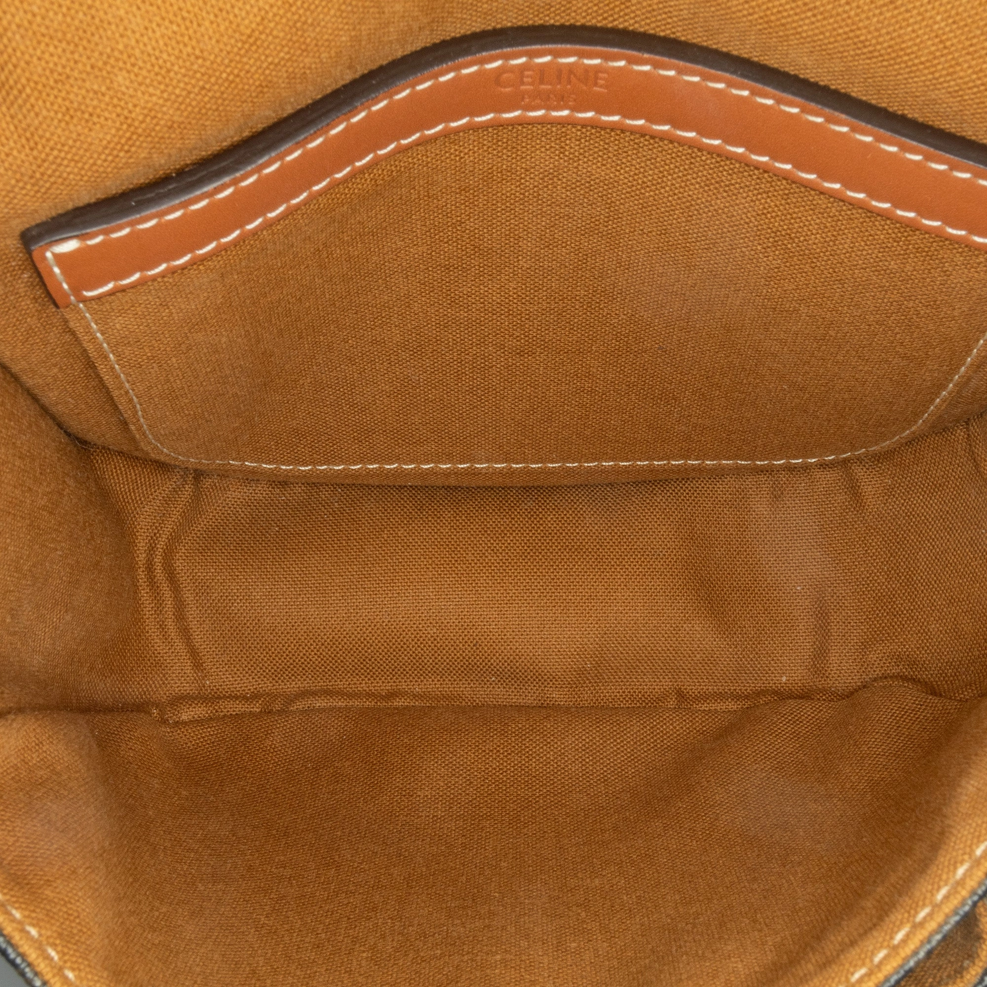 Medium Triomphe Coated Canvas Folco Crossbody