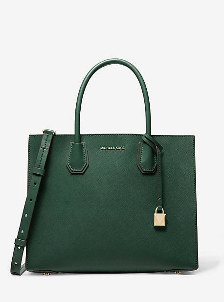 Mercer Large Saffiano Leather Tote Bag