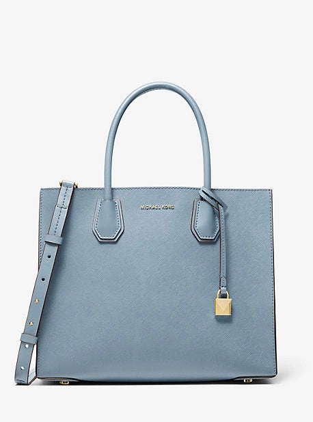 Mercer Large Saffiano Leather Tote Bag