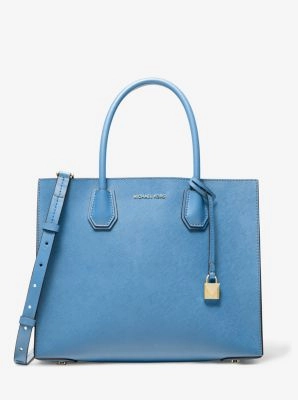 Mercer Large Saffiano Leather Tote Bag