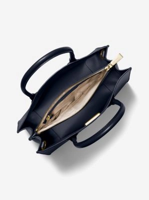 Mercer Large Saffiano Leather Tote Bag