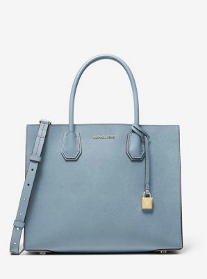 Mercer Large Saffiano Leather Tote Bag