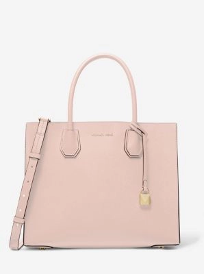 Mercer Large Saffiano Leather Tote Bag