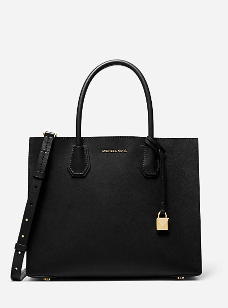 Mercer Large Saffiano Leather Tote Bag