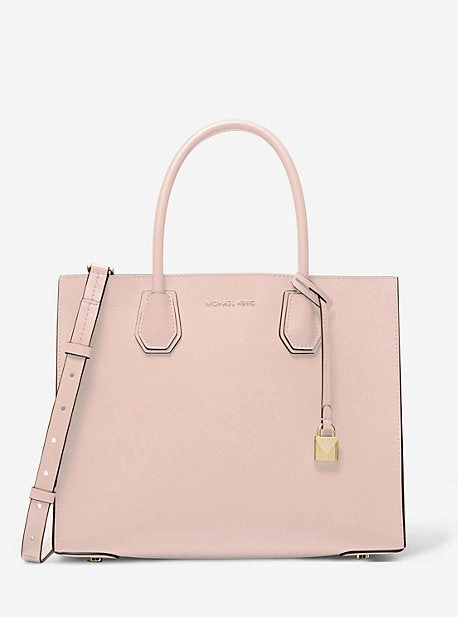 Mercer Large Saffiano Leather Tote Bag