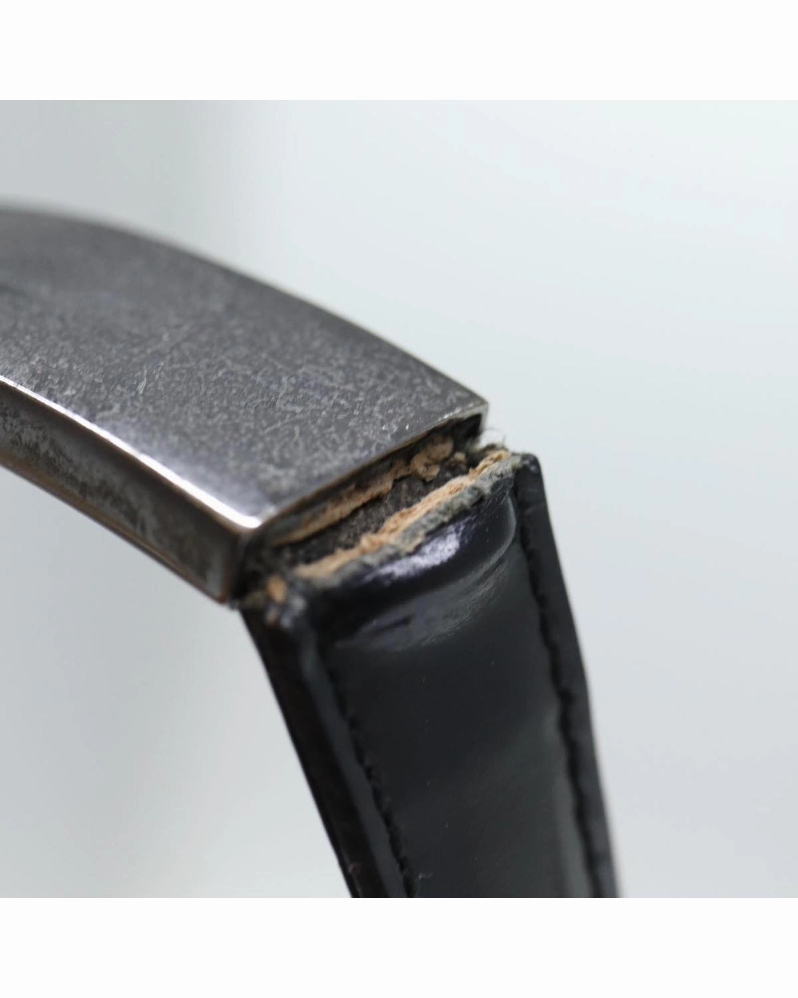 Metal Handle Shoulder Bag