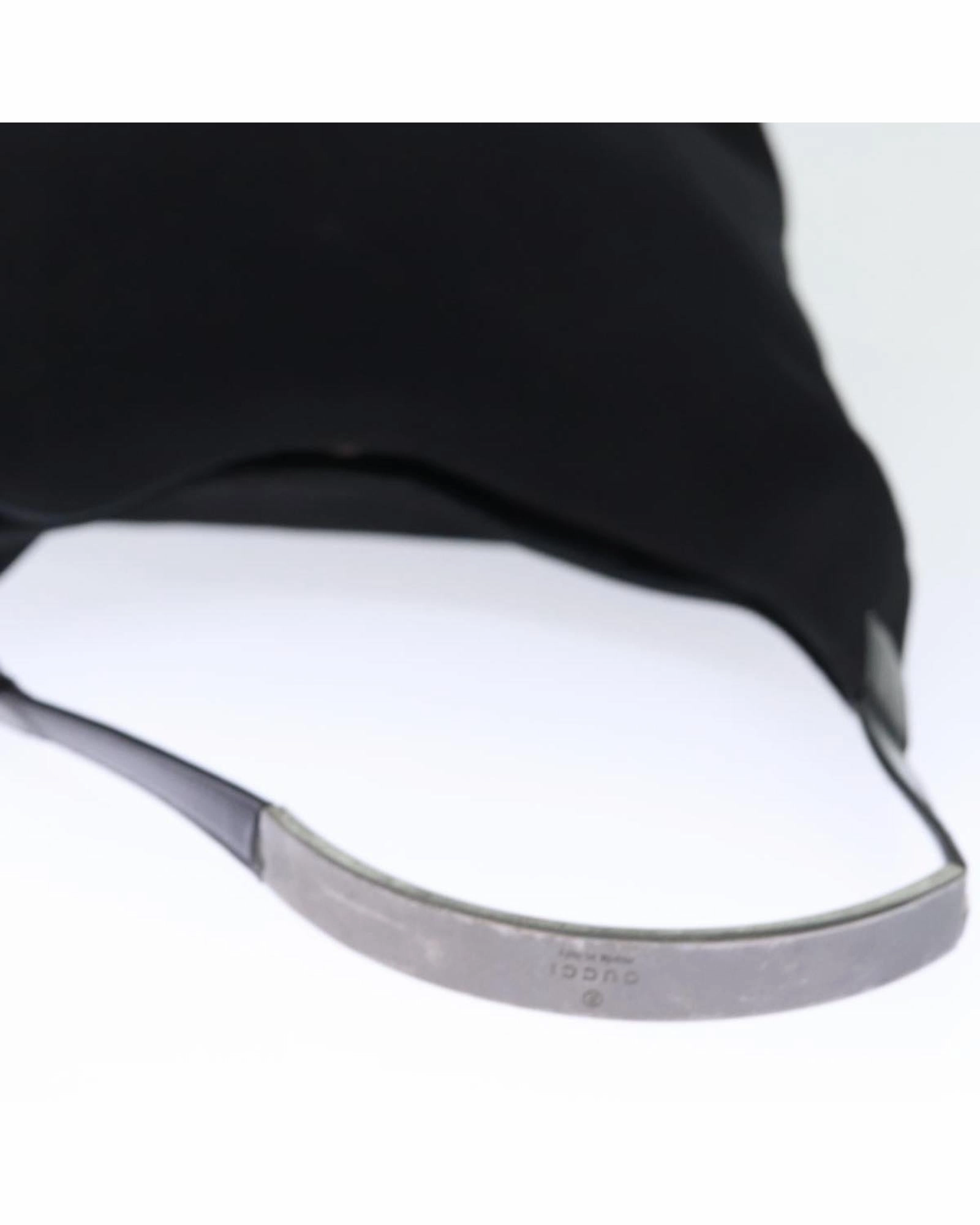 Metal Handle Shoulder Bag