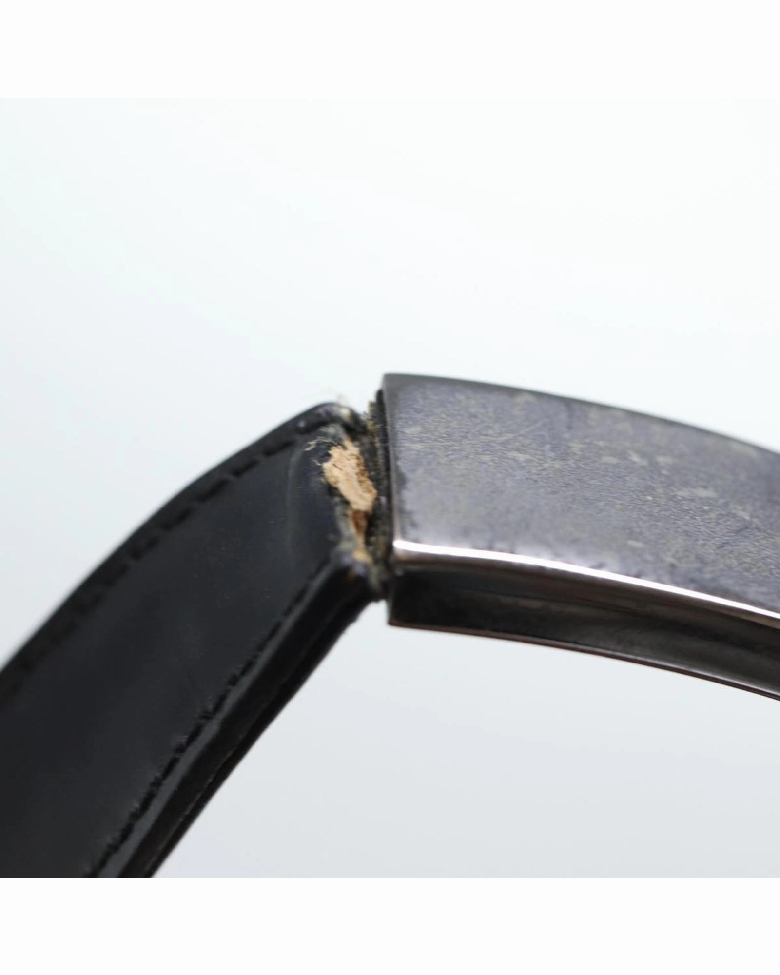 Metal Handle Shoulder Bag