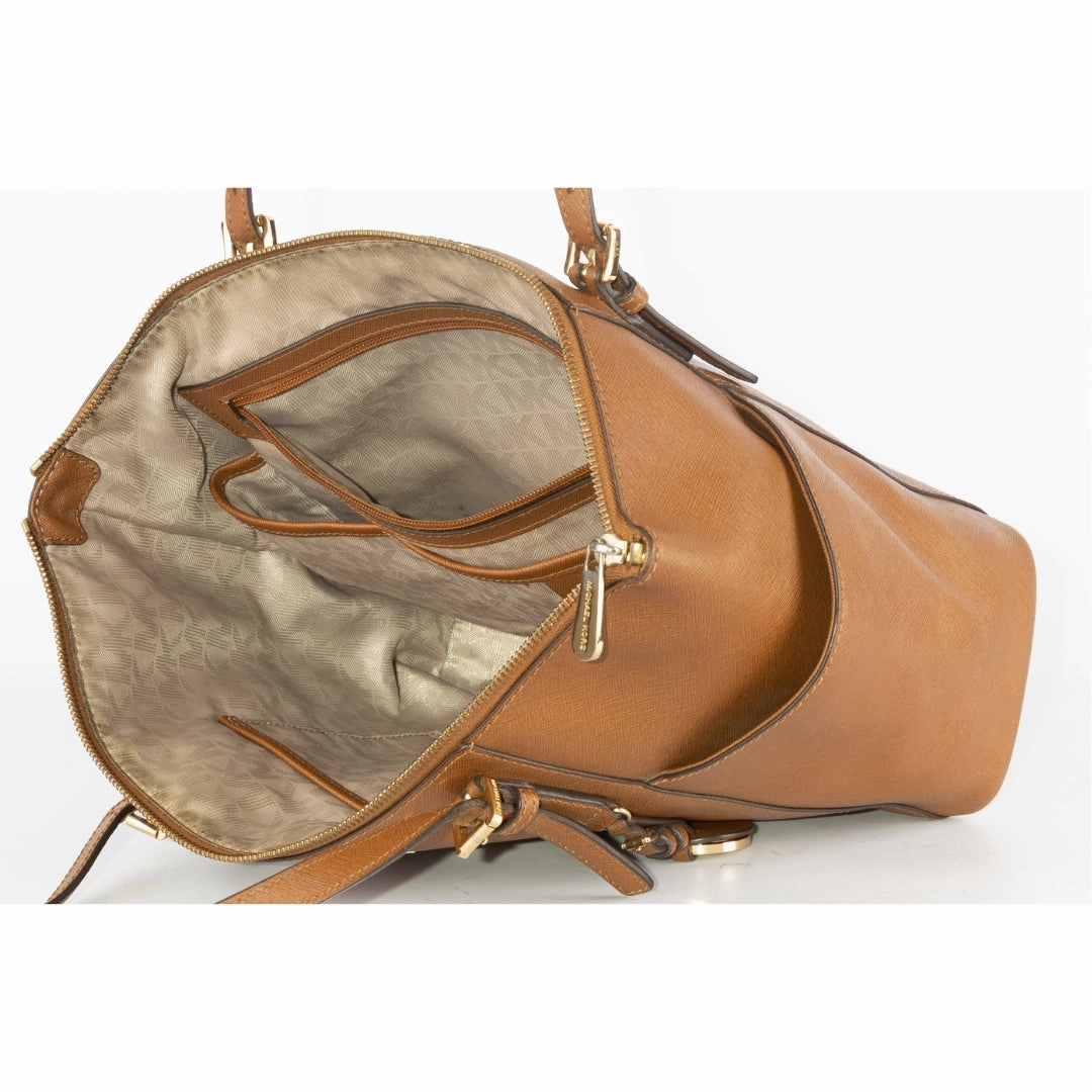 Michael Kors Brown Jet Set Tote Bag