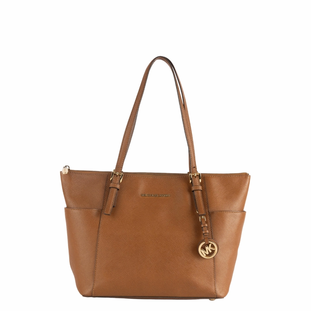 Michael Kors Brown Jet Set Tote Bag