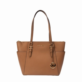 Michael Kors Brown Jet Set Tote Bag