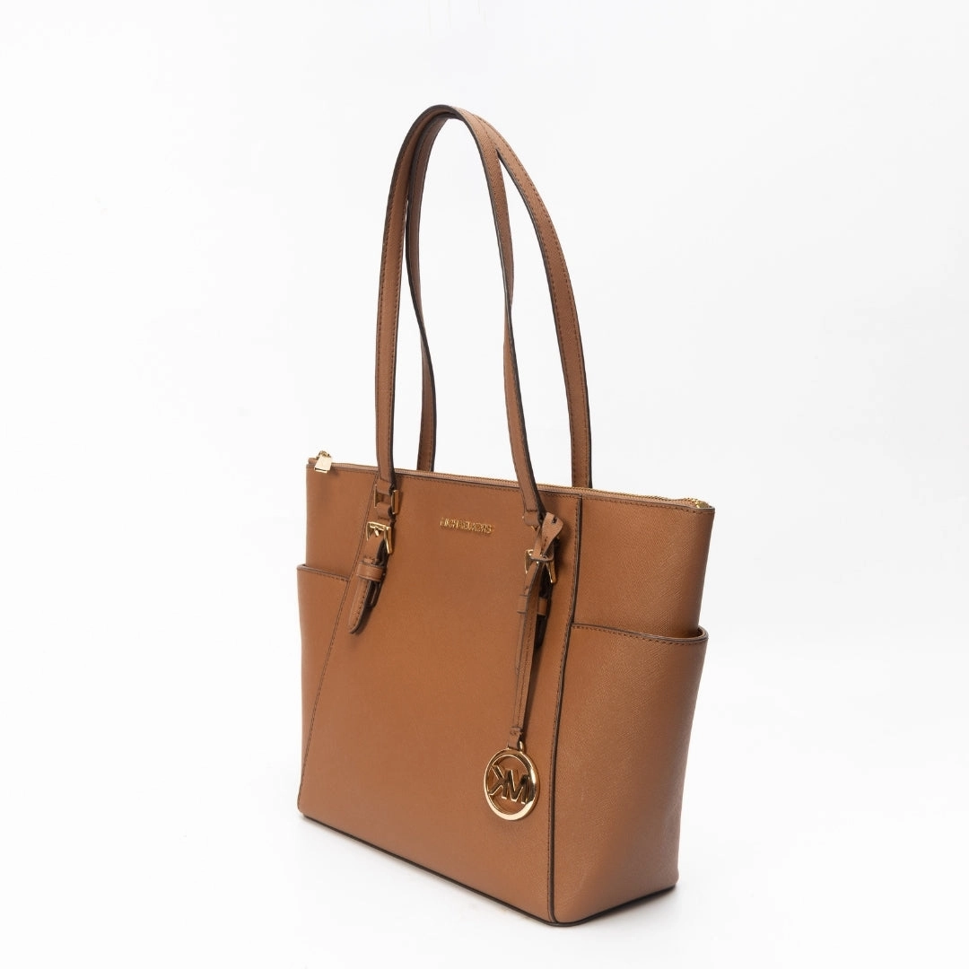 Michael Kors Brown Jet Set Tote Bag