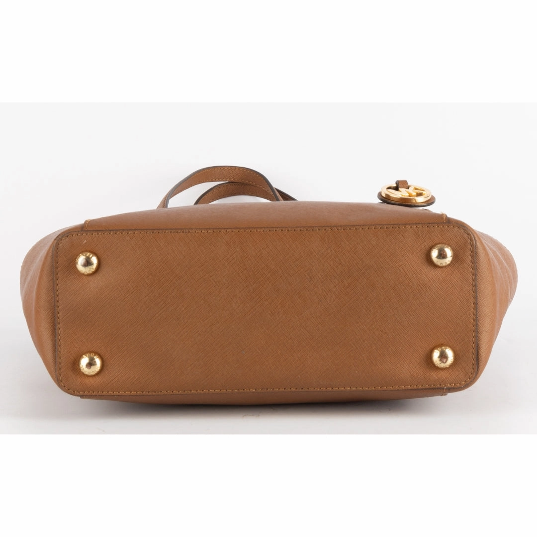Michael Kors Brown Jet Set Tote Bag