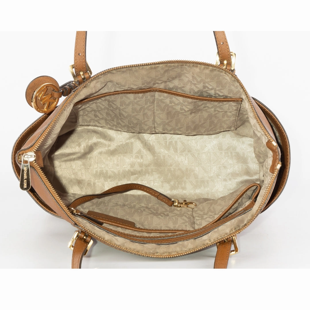 Michael Kors Brown Jet Set Tote Bag